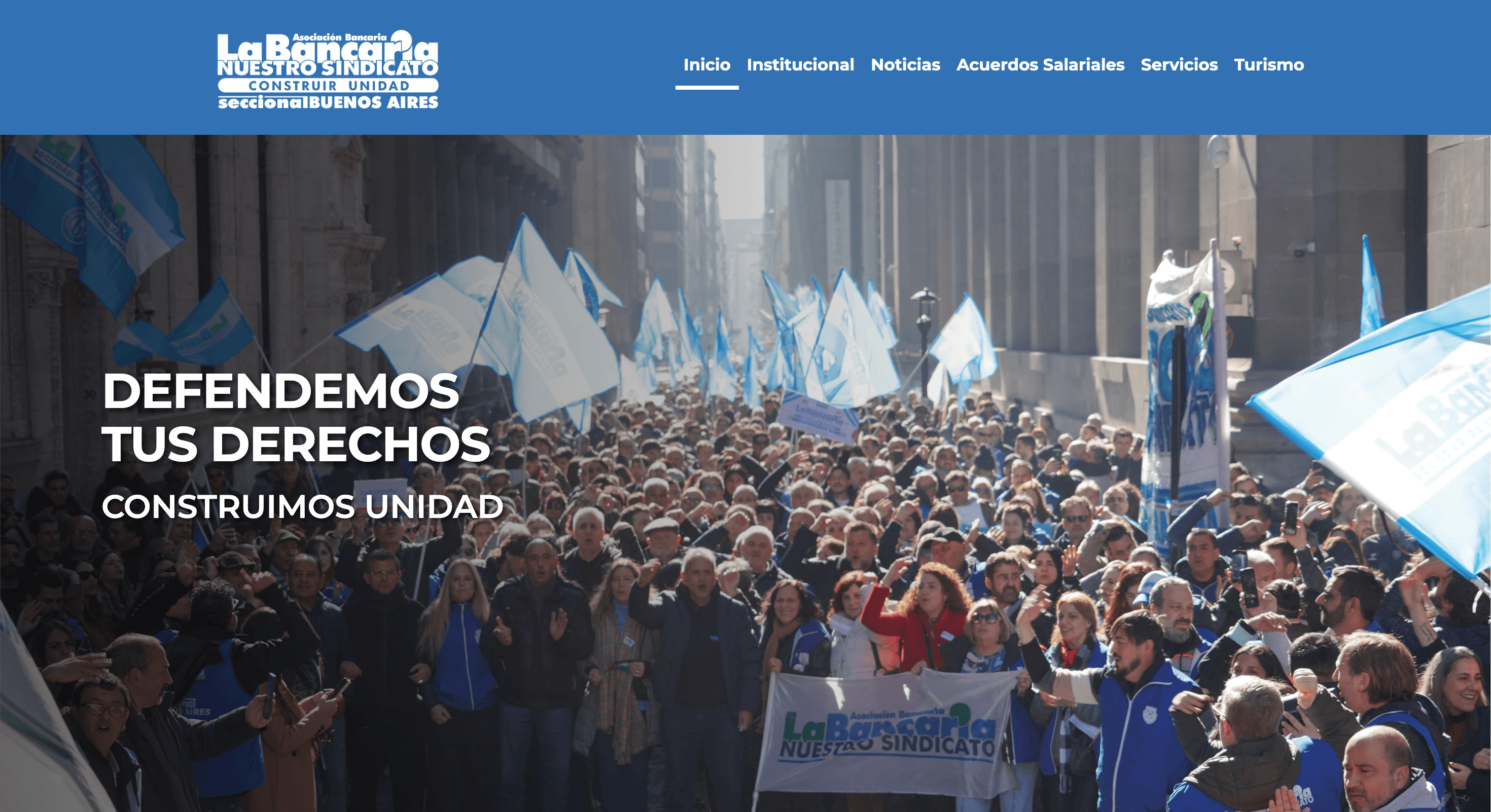 Asociación Bancaria Seccional Buenos Aires — captura